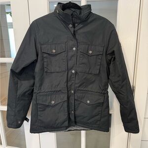 Fjallraven Women’s Small Black Military Jacket